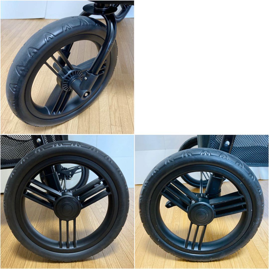 【美品】MEGANEKO ペットカート　3輪　コンパクト　分離式　折りたたみ