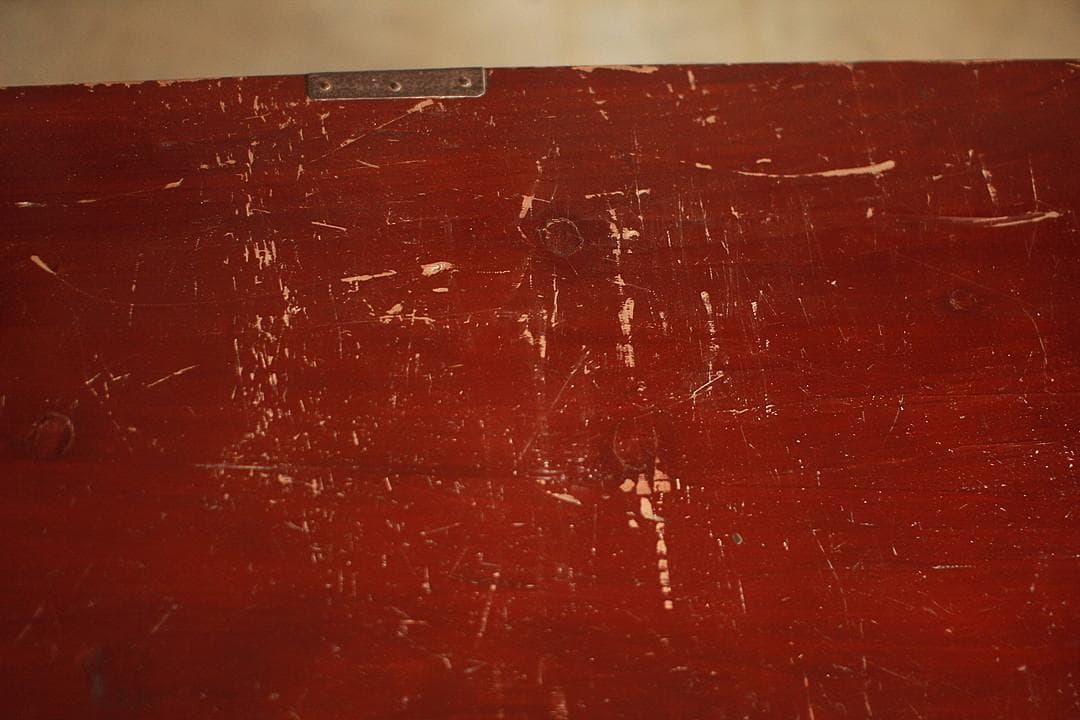 綺麗な巾着金具庄内箪笥　2段　タンス　収納　古家具　古民家　時代家具