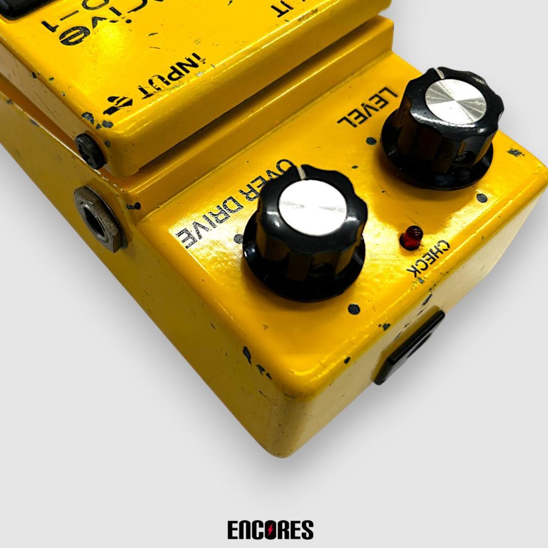 BOSS OD-1 OverDrive 初期 NEC μPC4741C 銀ネジ