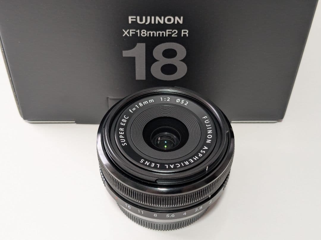 FUJIFILM XF18mm F2 R 富士フイルム