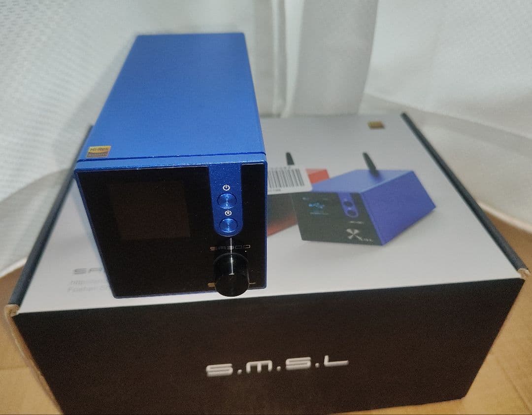 S.M.S.L SA300 デジタルアンプ 青