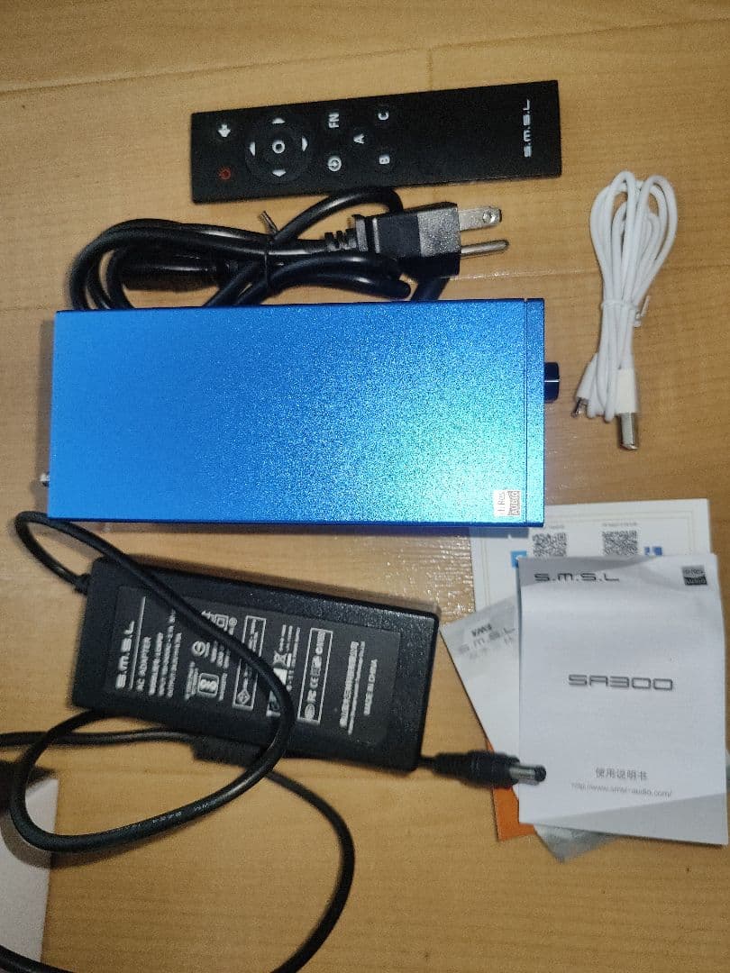 S.M.S.L SA300 デジタルアンプ 青