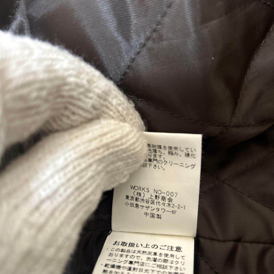 【☆極美品☆】ウルトラレア AVIREX レザーコートMカーキ 紳士の極上品