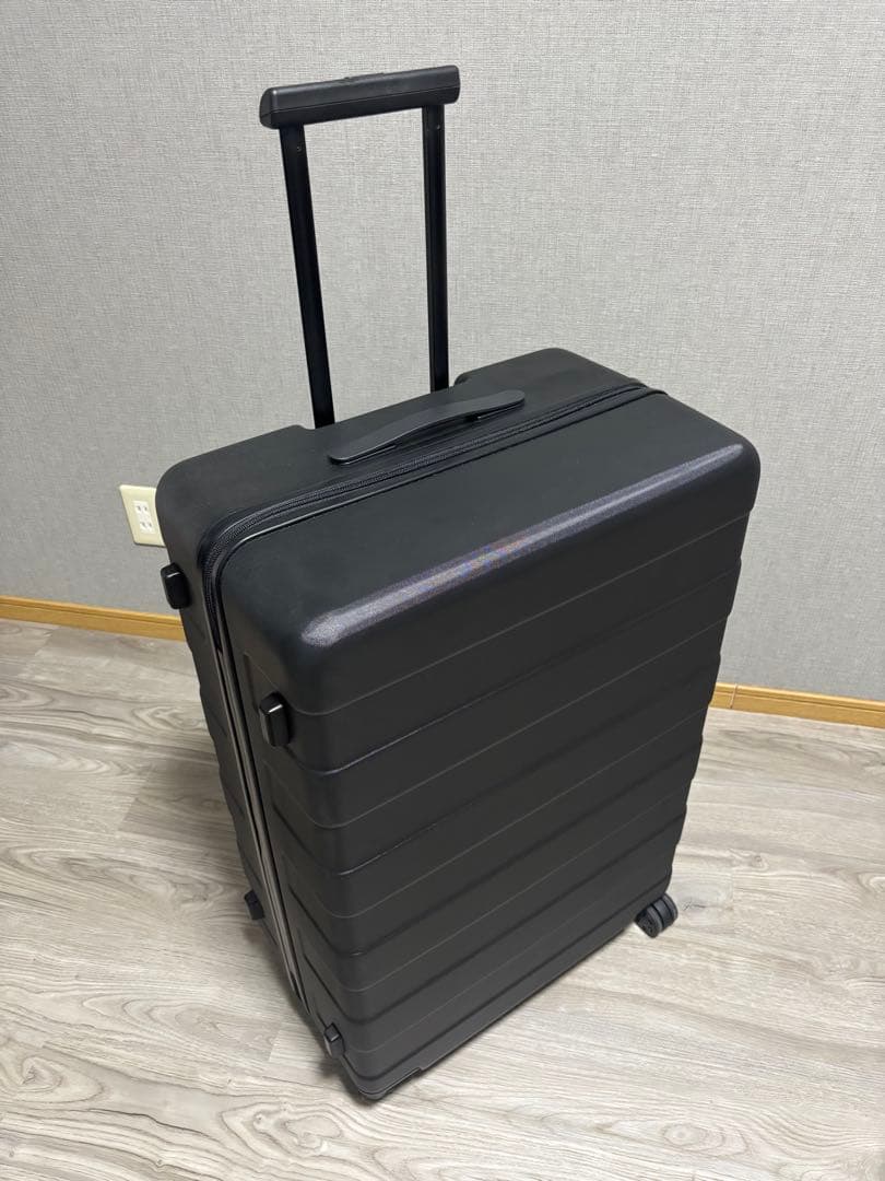 無印良品 105L スーツケース ハードキャリーケース バーを自由に調節できる