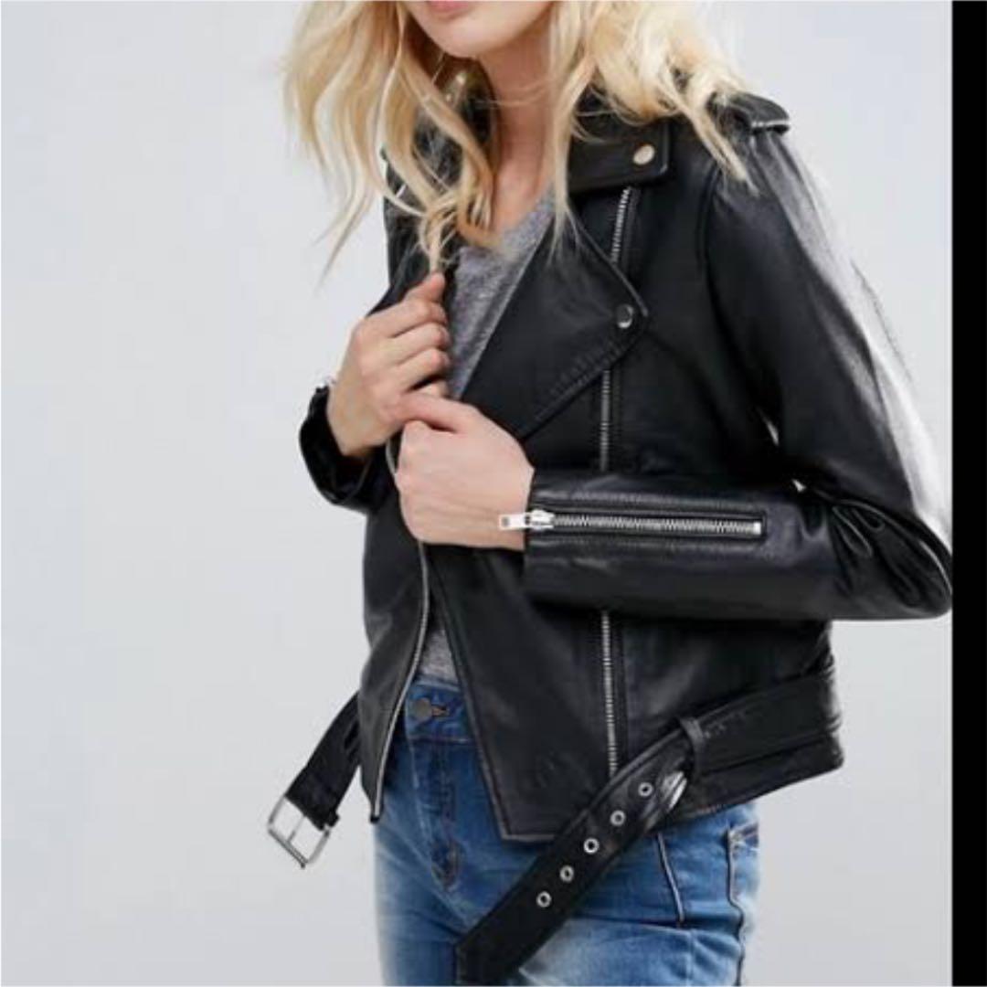 WALTER BAKER NY ダブルライダースジャケット