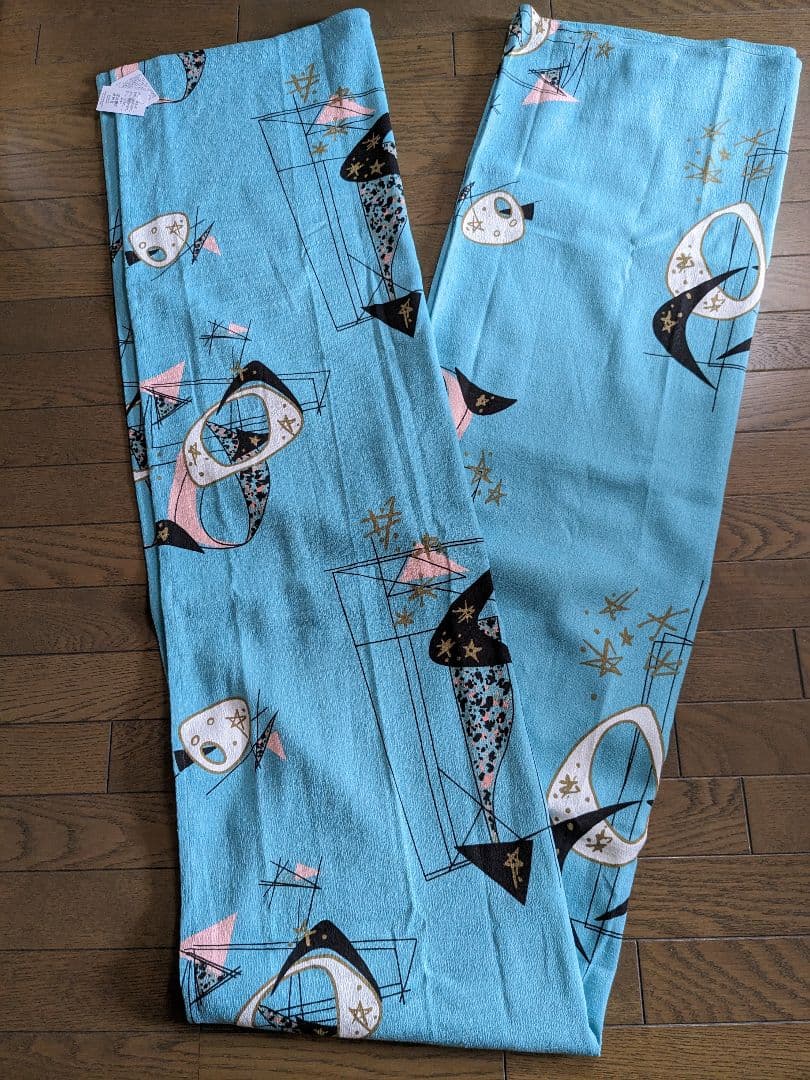 50,s柄 マルチカバー２枚　ブルーパレット