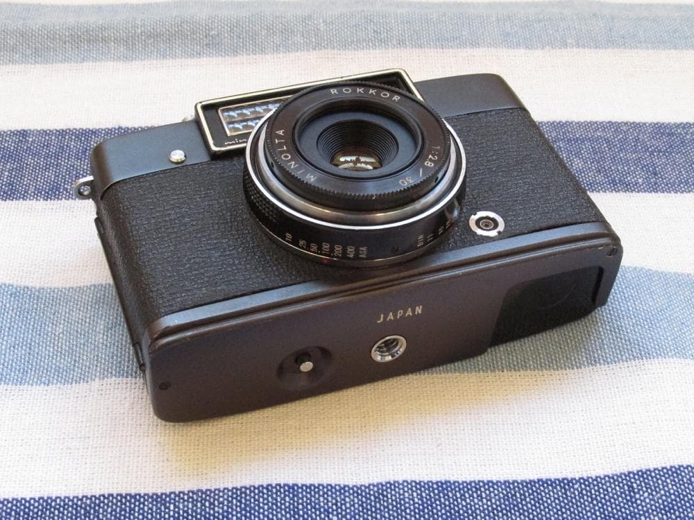 minolta repo ミノルタ レポ ブラック フィルムカメラ ハーフサイズ
