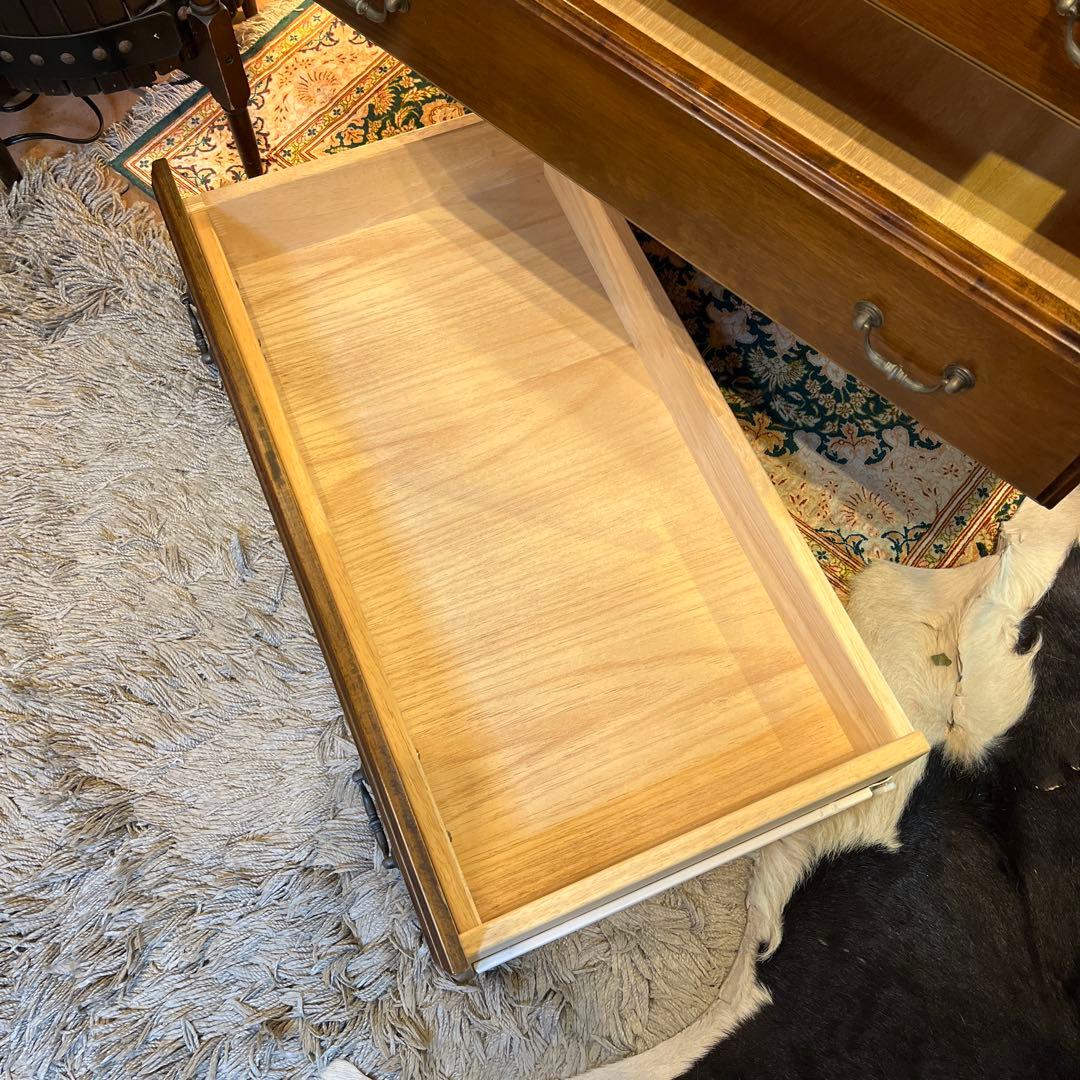 オールドアンティーク　ブリティッシュ　クラシカル　５DR ホールキャビネット