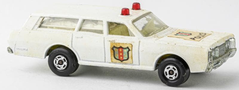 ミニカー MATCHBOX 1970 Superfast MERCURY POLICE
