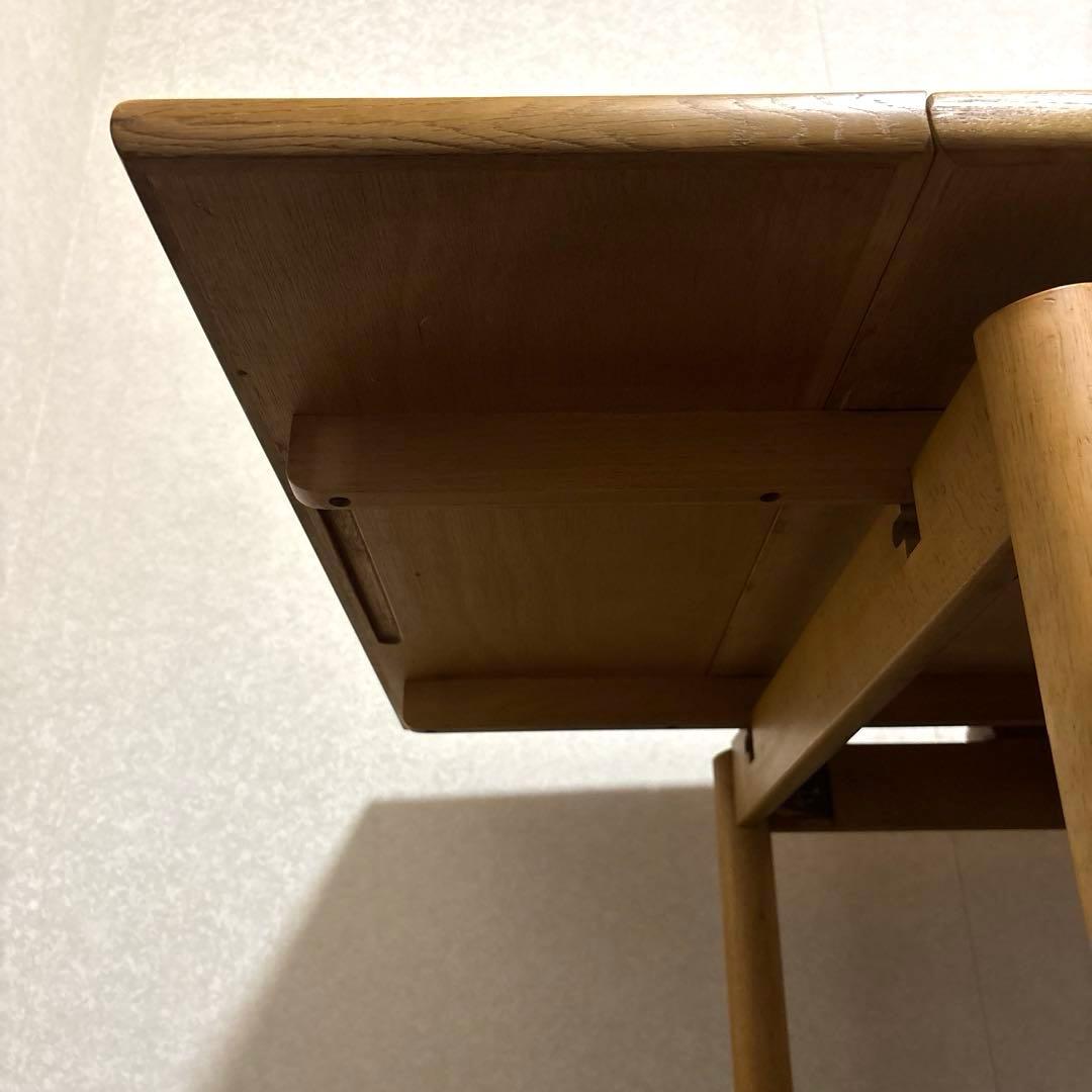 【良品】オールドカリモク ヴィンテージ 伸長式 ダイニングテーブル 希少