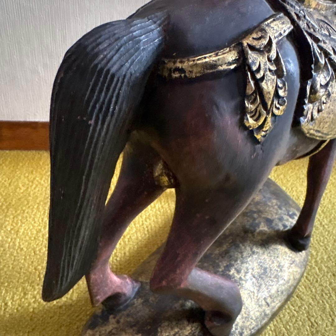 馬の彫刻 アンティーク