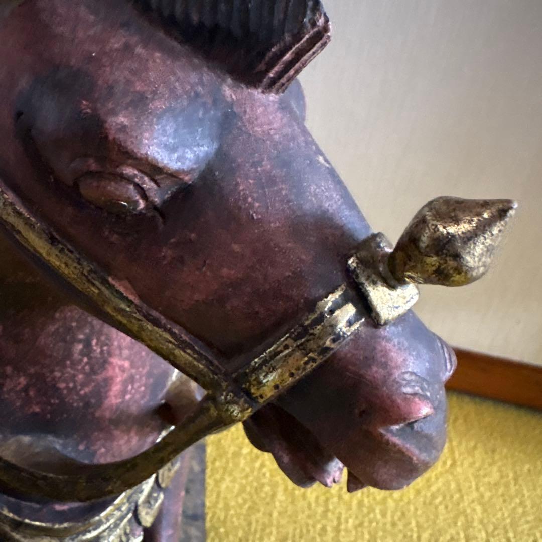 馬の彫刻 アンティーク