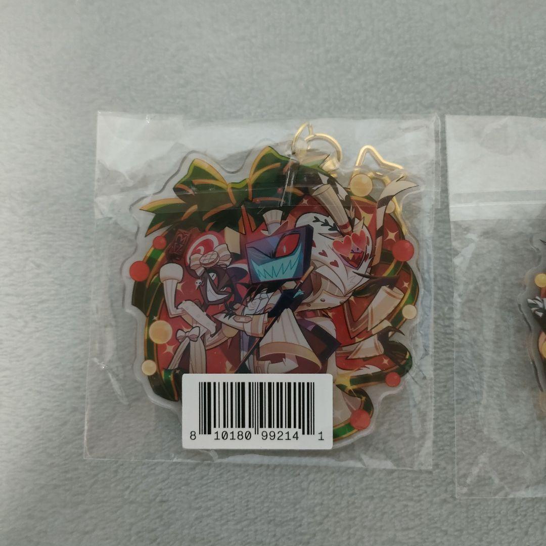 ハズビンホテル 海外公式ショップ クリスマス 2025 アクキー 2点セット