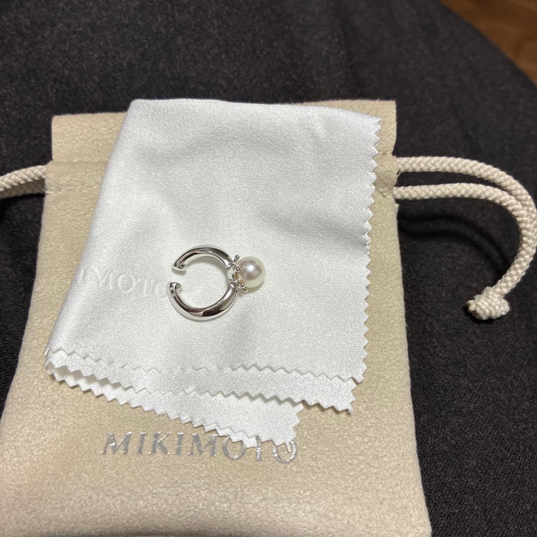 正規品　ミキモト　Ring Charm イヤーカフ