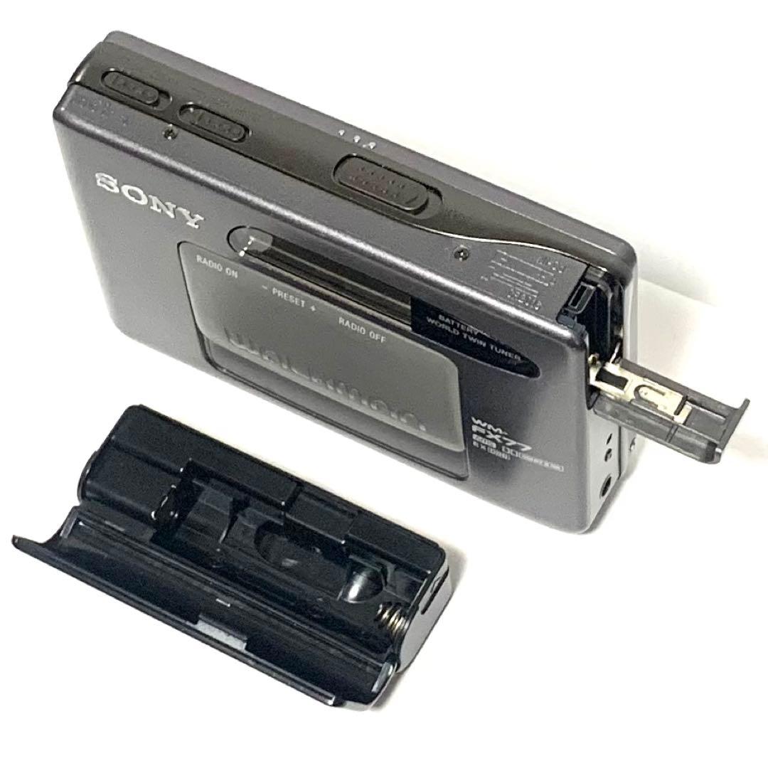 【整備品】SONY WALKMAN カセットウォークマン WM-FX77
