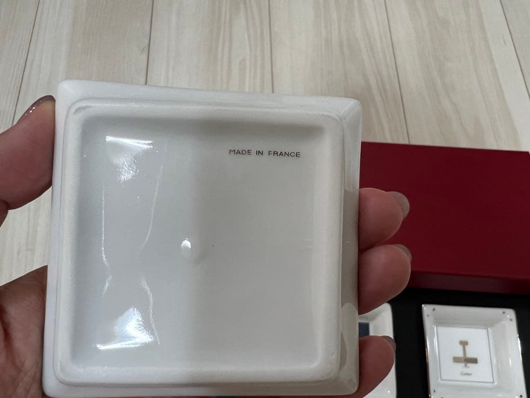 非売品★Cartier★トリニティモチーフ★小皿 3個セット