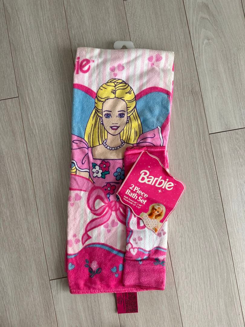 1996年バービーBarbieヴィンテージ タオルセット