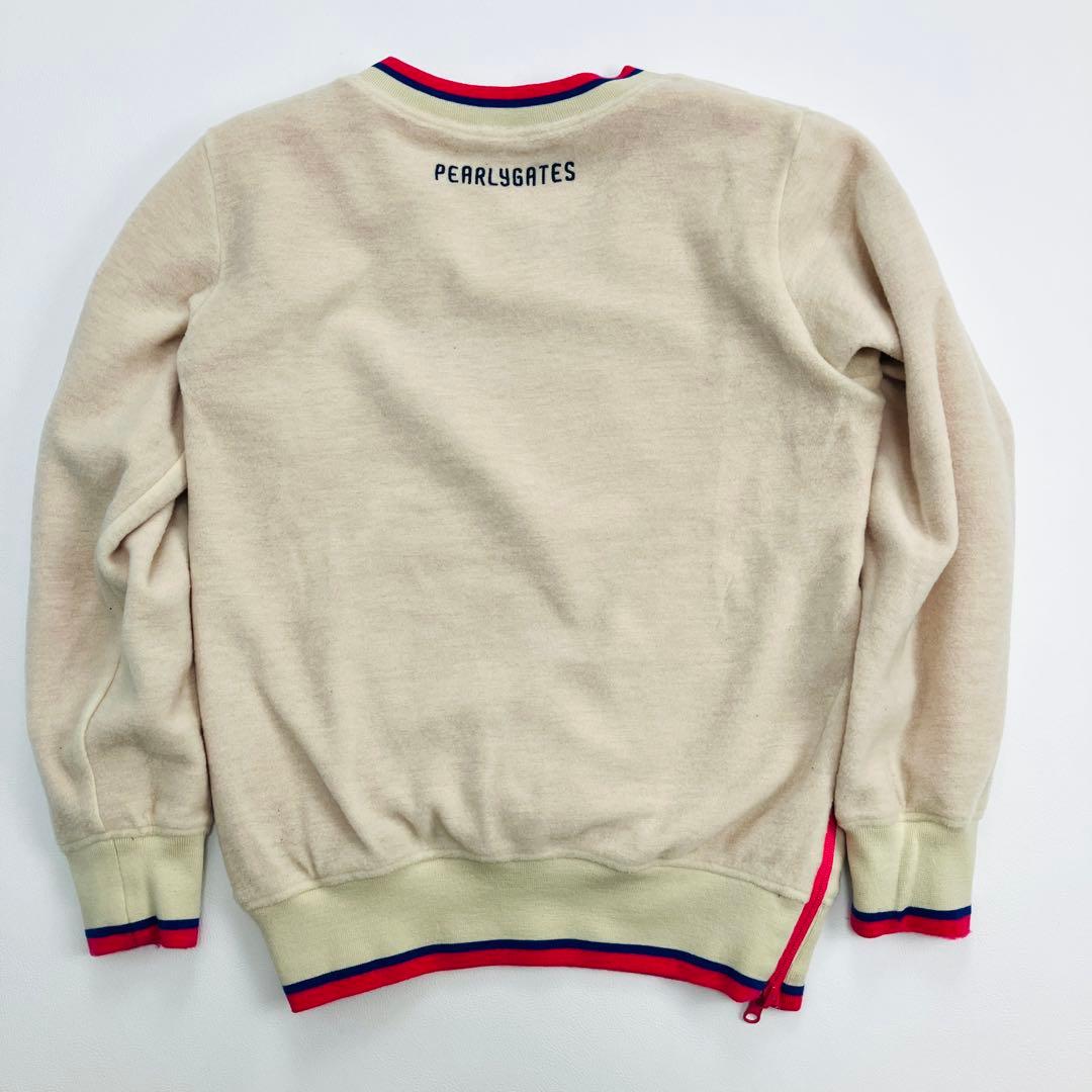 美品　PEARLYGATES スニード　裏起毛　リバーシブル　ゴルフ　ワッペン