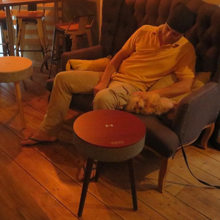 送料無料 新品 未使用 テーブルスピーカー インテリア サウンドテーブル