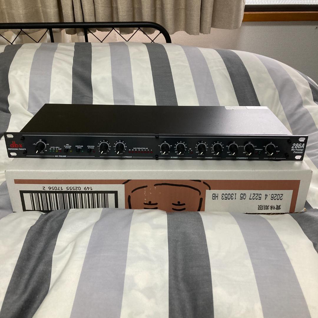 dbx 286A マイクプリアンプ/プロセッサー