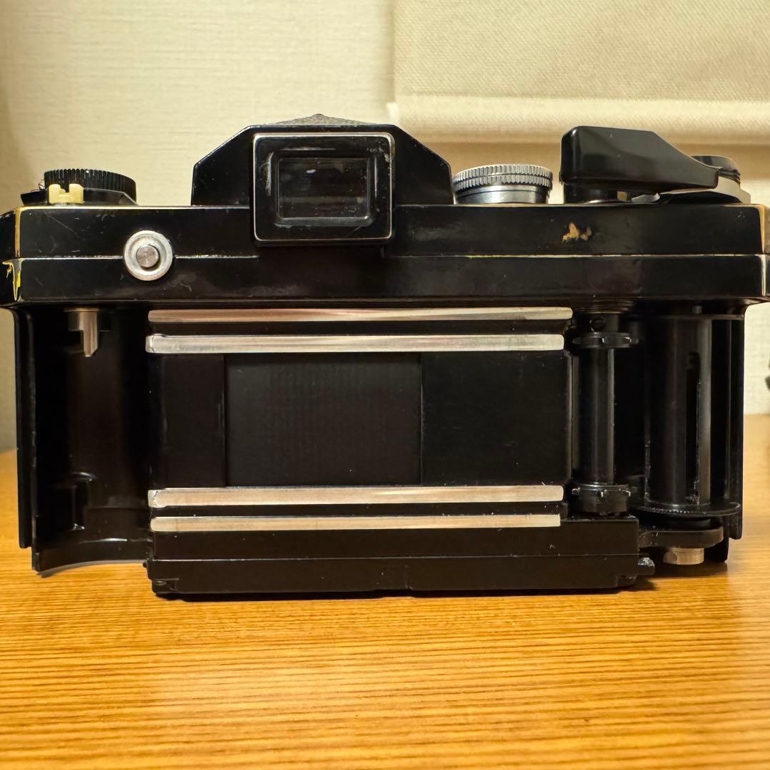【整備品】Nikon F ブラック　アイレベル　フィルム一眼レフカメラ　ニコン
