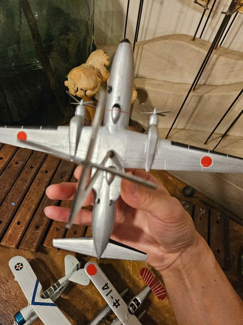 飛行機　戦闘機　模型　プラモデル　航空自衛隊　水上　ドイツ　日本軍　昭和レトロ