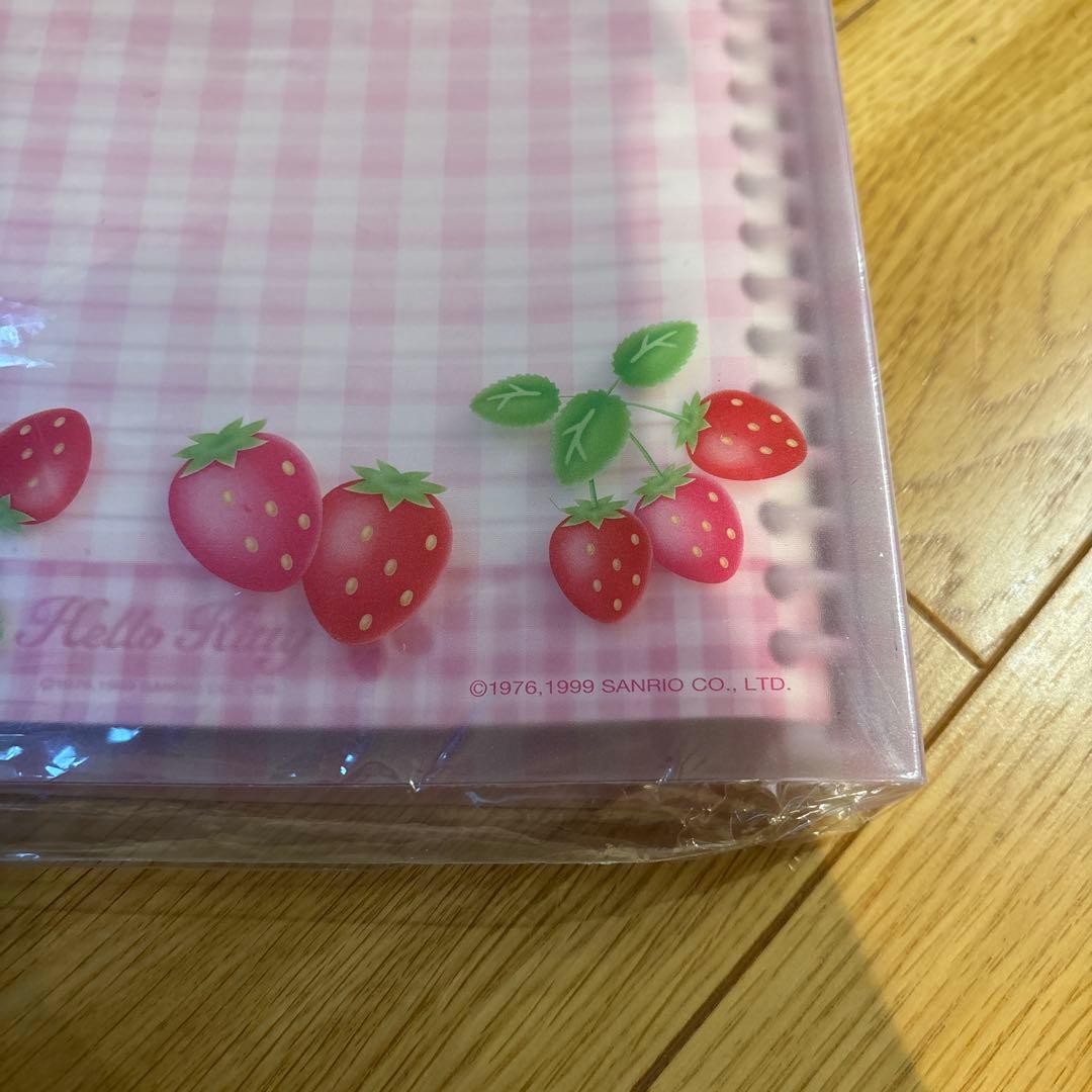 1999年　レア　Hello Kitty いちご柄リングノート セット