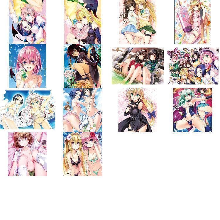 To LOVEる-とらぶる-15周年記念原画展 A3クリアポスター【未開封】②