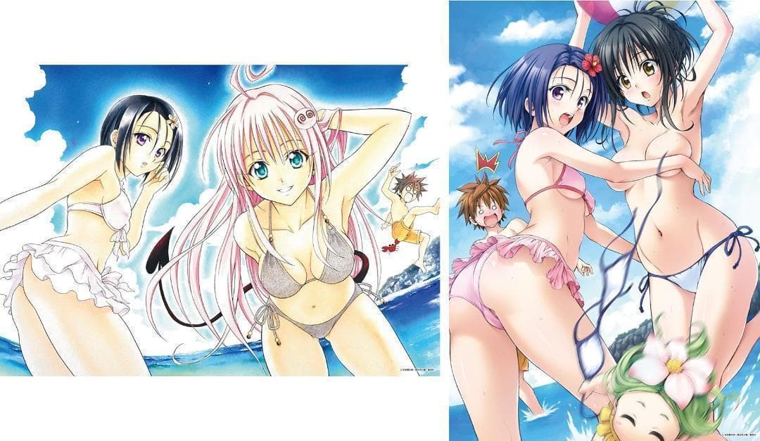 To LOVEる-とらぶる-15周年記念原画展 A3クリアポスター【未開封】②