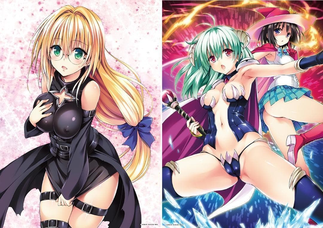 To LOVEる-とらぶる-15周年記念原画展 A3クリアポスター【未開封】②