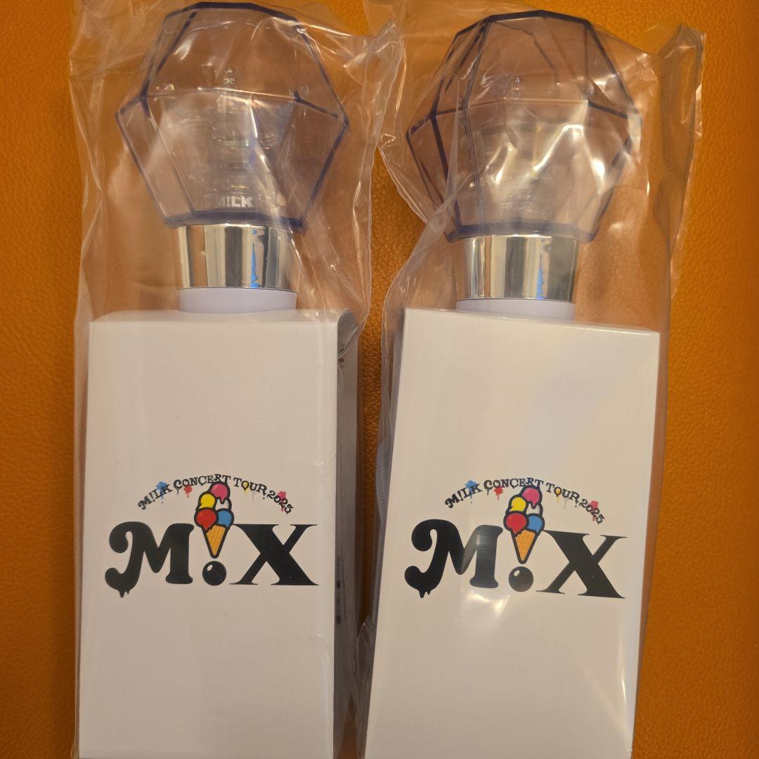 M!LK ミルクラスタル スティック3 ペンライト 2本 バラ売り可 新品未開封