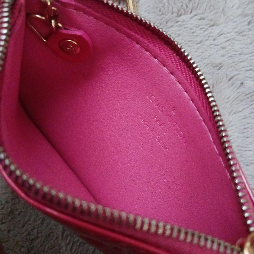 Louis Vuitton ピンク ケース　ヴェルニ