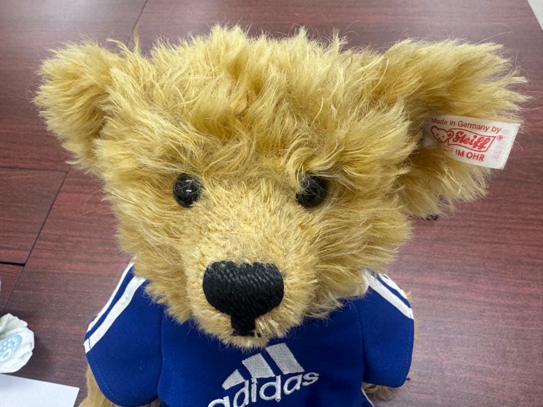 シュタイフadidasコラボ　 テディベア　限定品