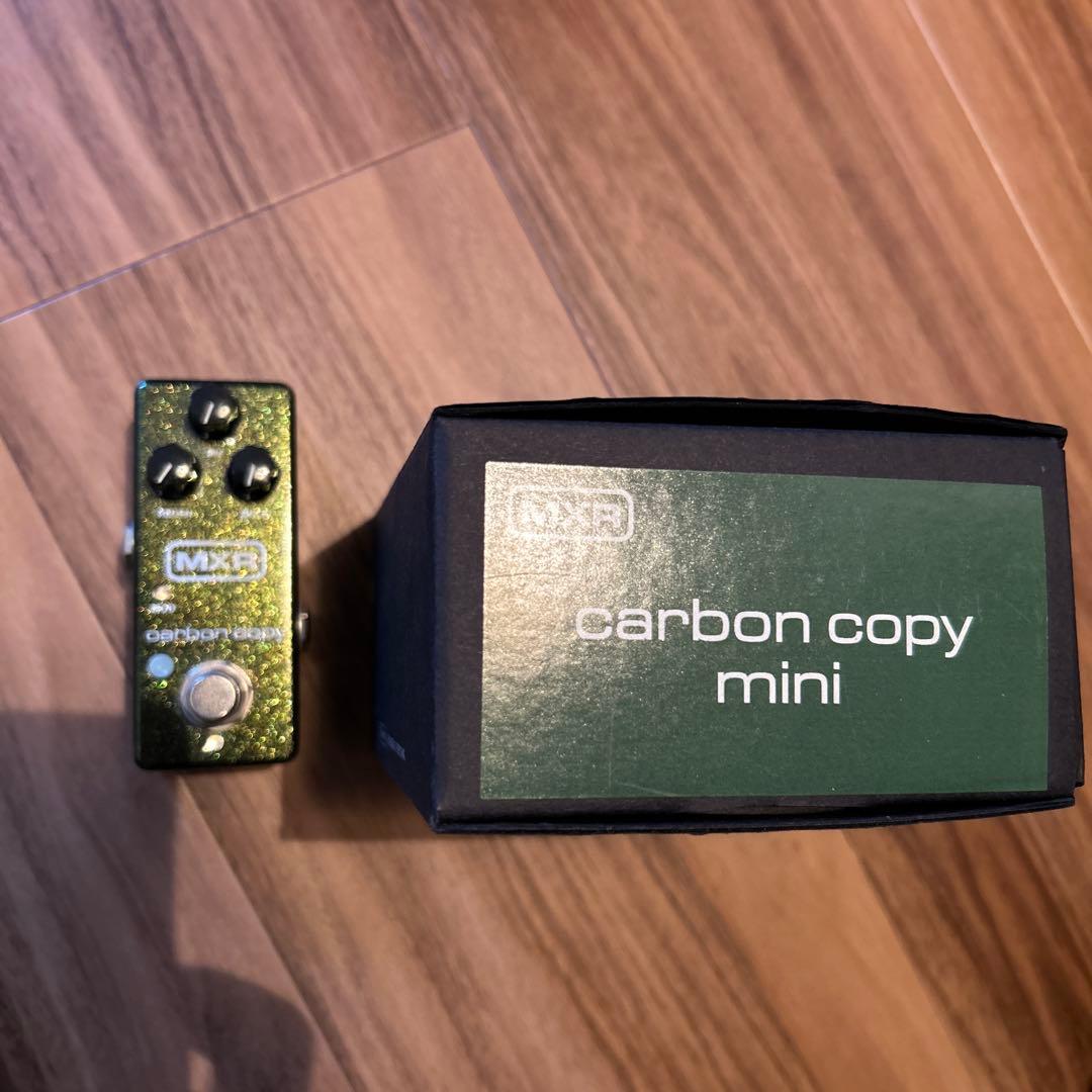 MXR carbon copy mini ジャンク
