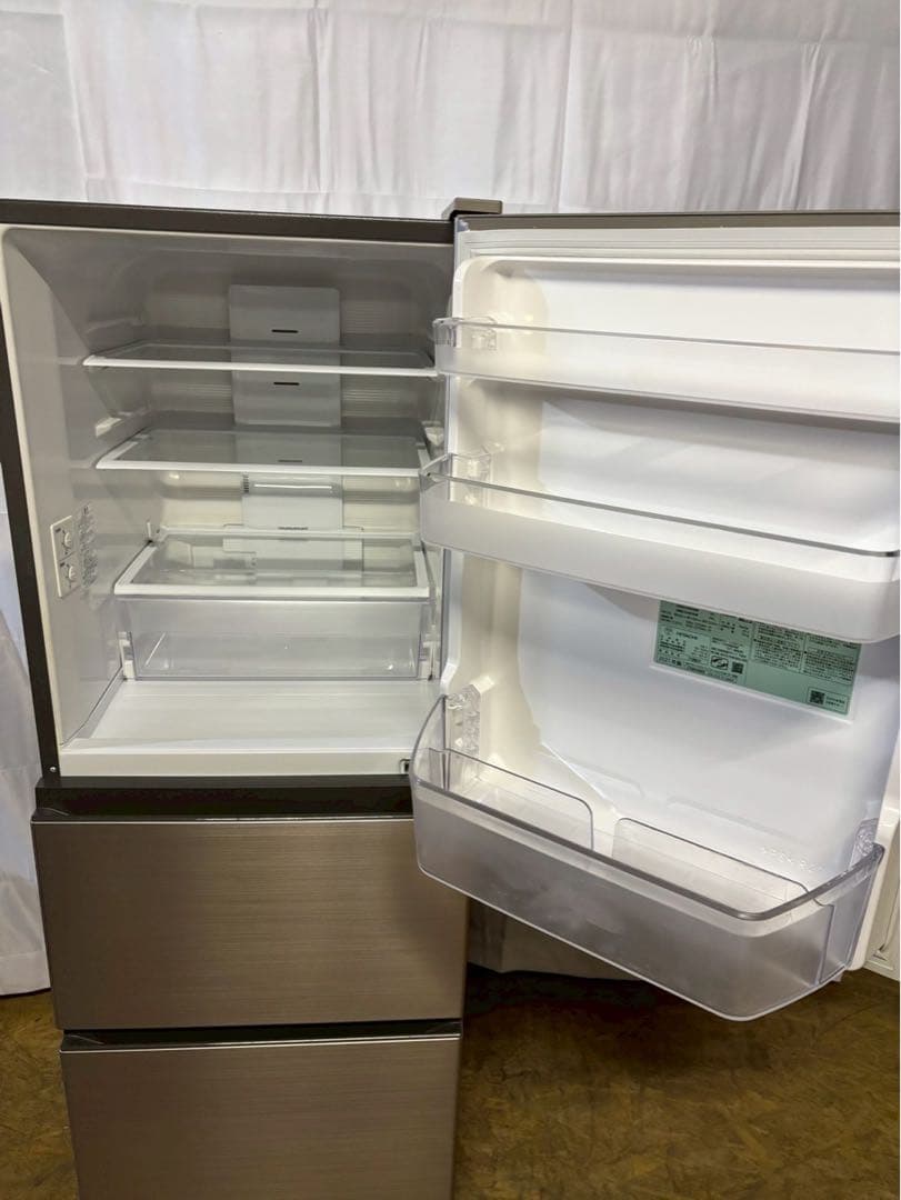 日立 3ドア冷蔵庫 R-27NV 2021年製265L 右開き