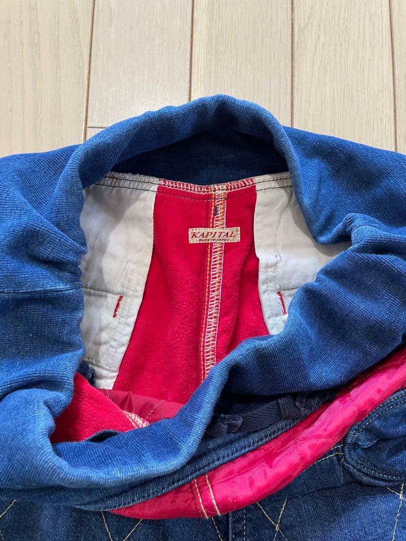 キャピタル サルエルヌーベルパンツ (デニム × キルティング) サイズ M