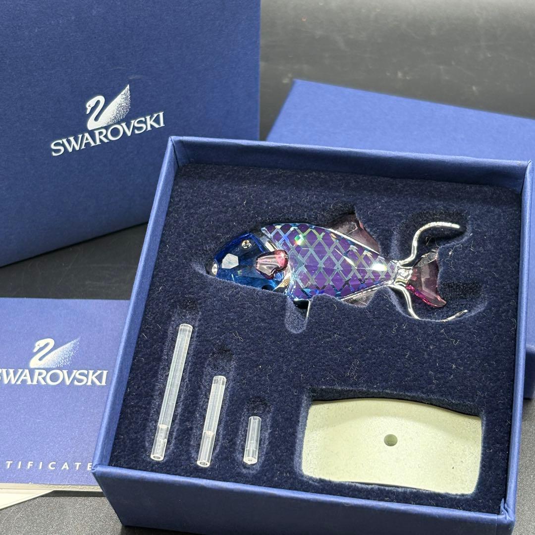 箱付き　スワロフスキー　置物 オブジェ アクアマリン　626200 no.175