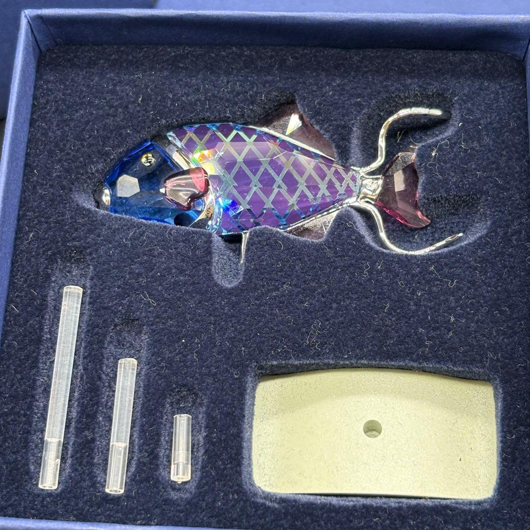 箱付き　スワロフスキー　置物 オブジェ アクアマリン　626200 no.175