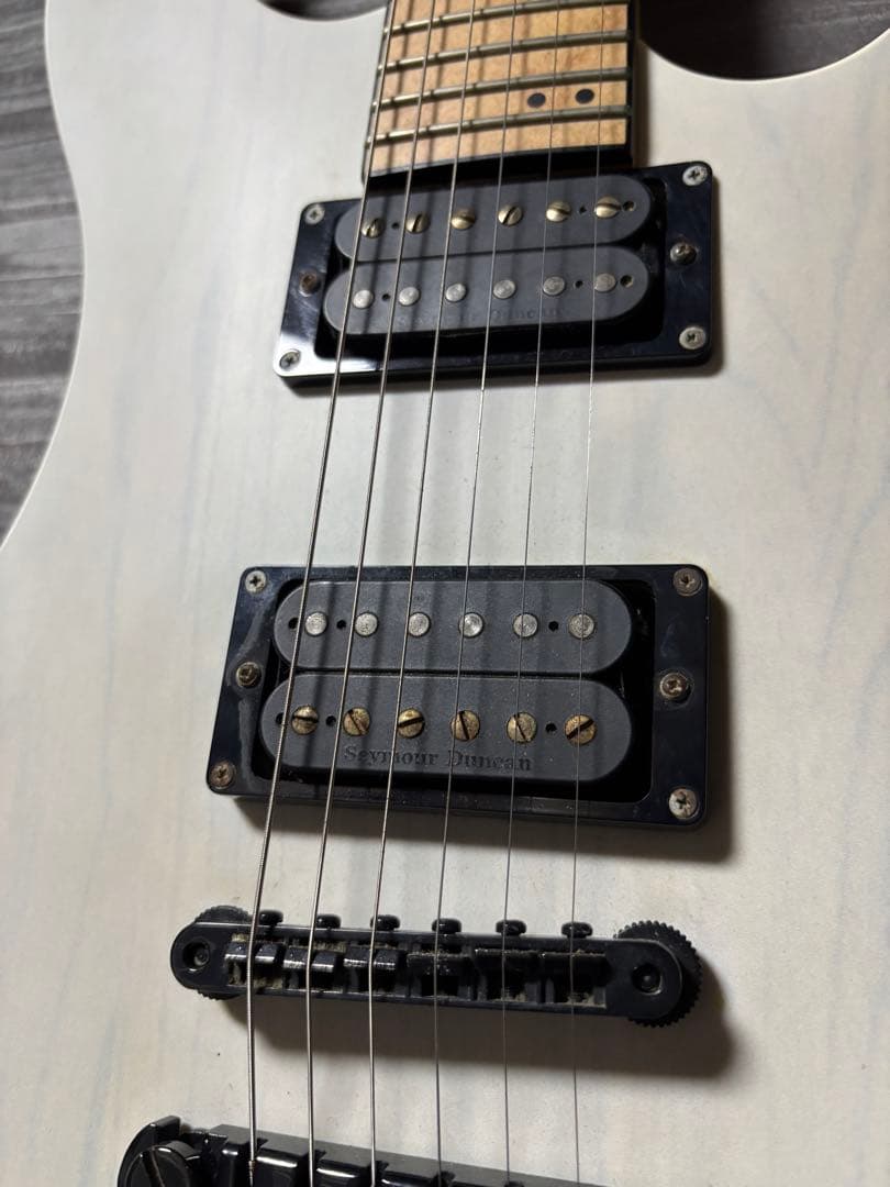 FGN エレキギター ホワイト jmy-ash-m