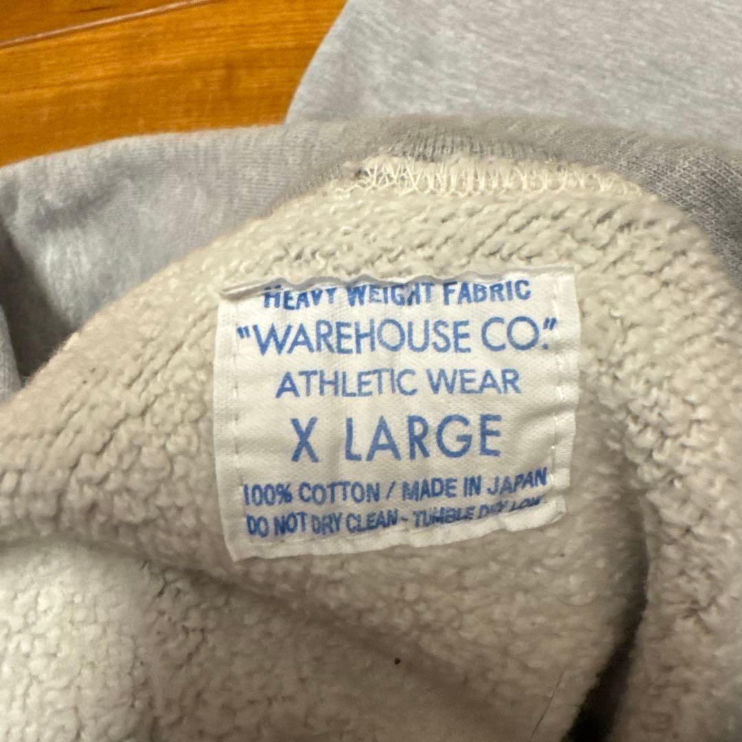 ウェアハウス リバースウィーブ XL グレー