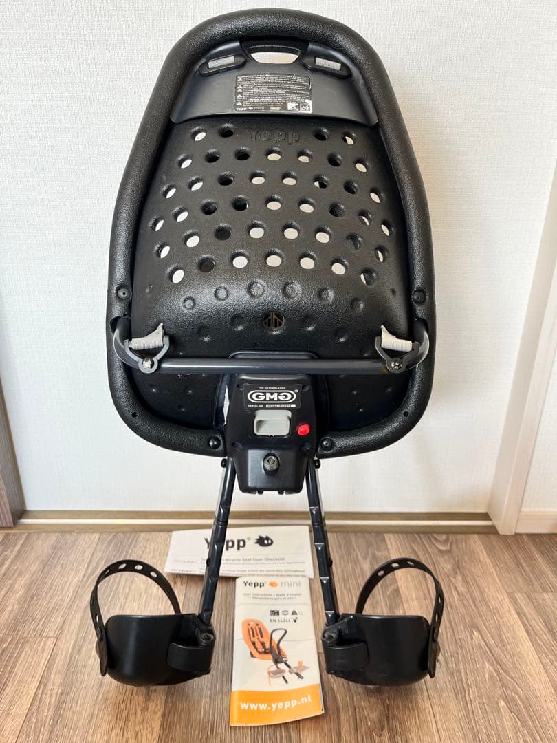 Yepp Mini 自転車用チャイルドシート ブラック