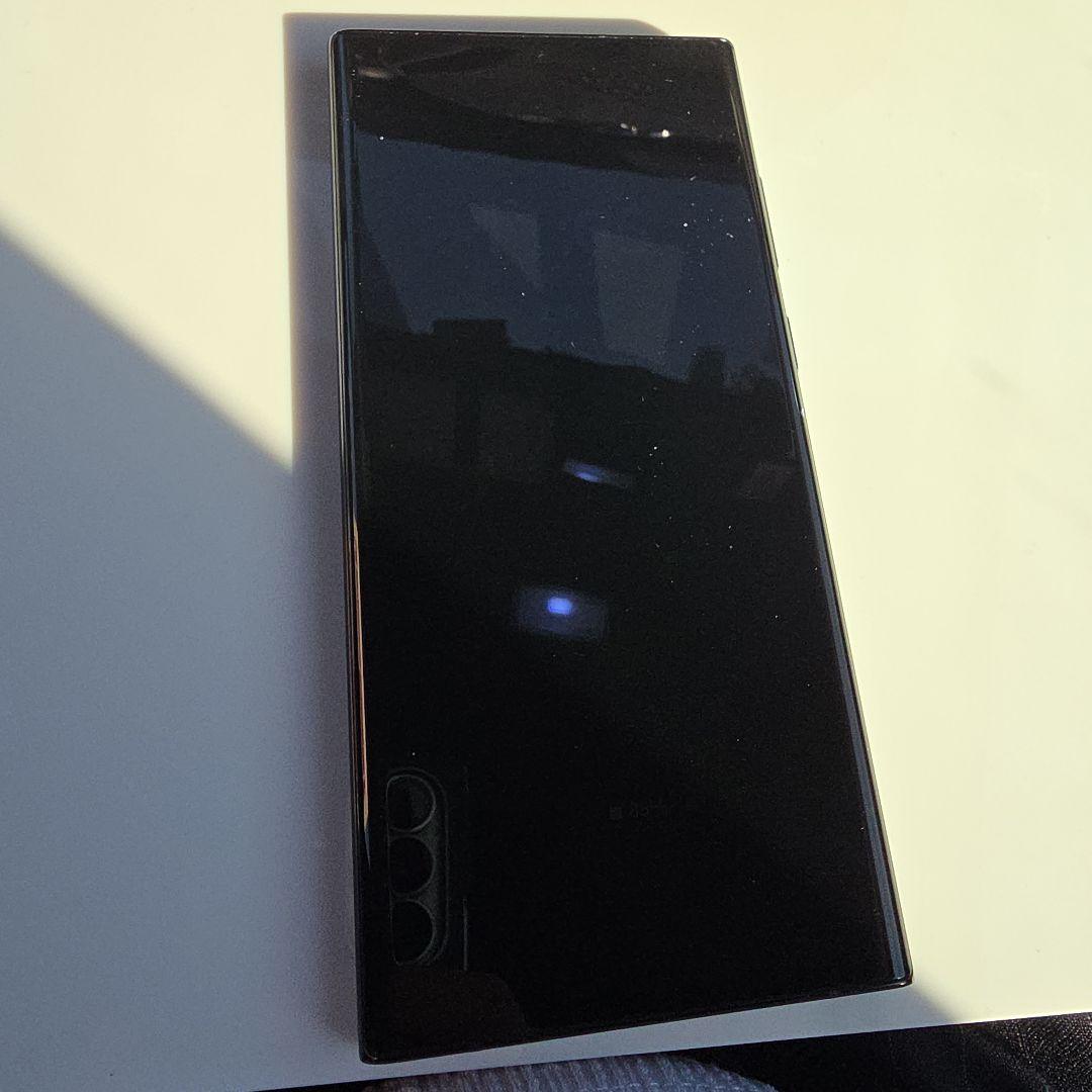 Galaxy S22 ultra スカイブルー