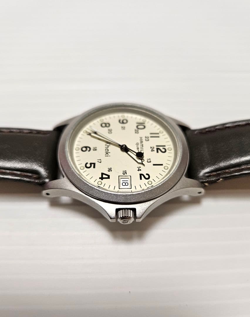 値下✕ 90s ハミルトン カーキ 9445B アナログ腕時計 クォーツ