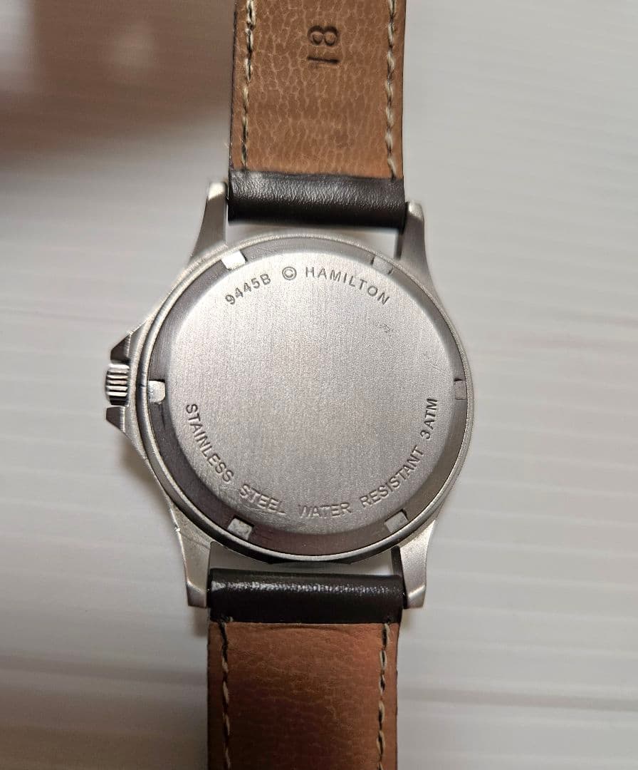 値下✕ 90s ハミルトン カーキ 9445B アナログ腕時計 クォーツ