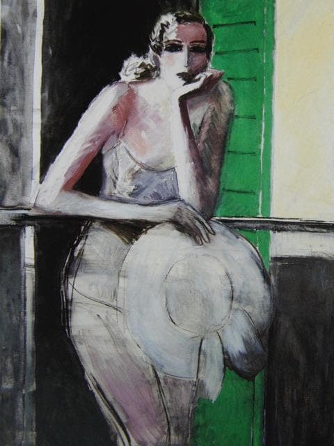 カシニョール（Cassigneul）、ものおもい、希少な画集より