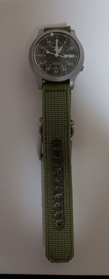 SEIKO5 自動巻き腕時計 7S26-02JO セイコー5 ダイバーミリタリー