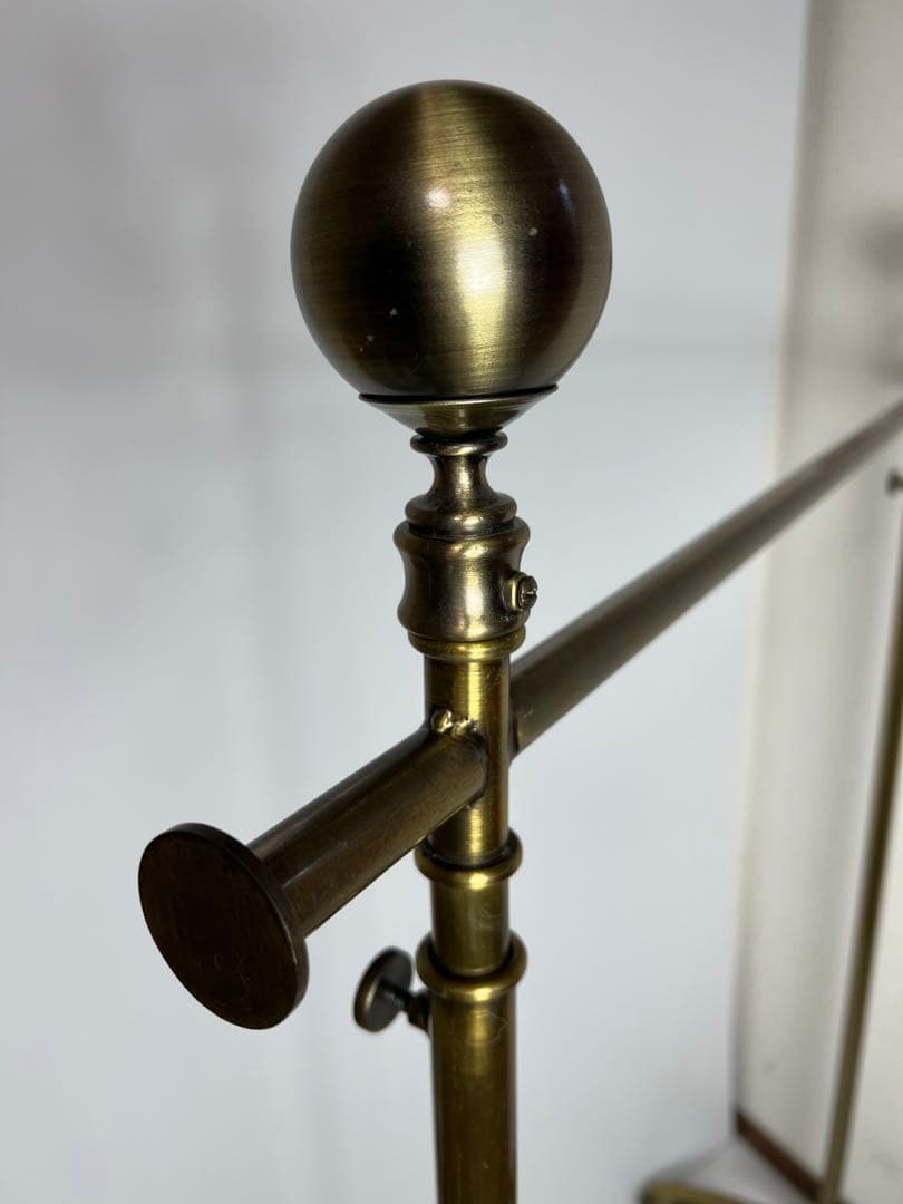 ② アンティーク　ゴールド　ハンガーラック ビンテージ　アイアン　幅90cm