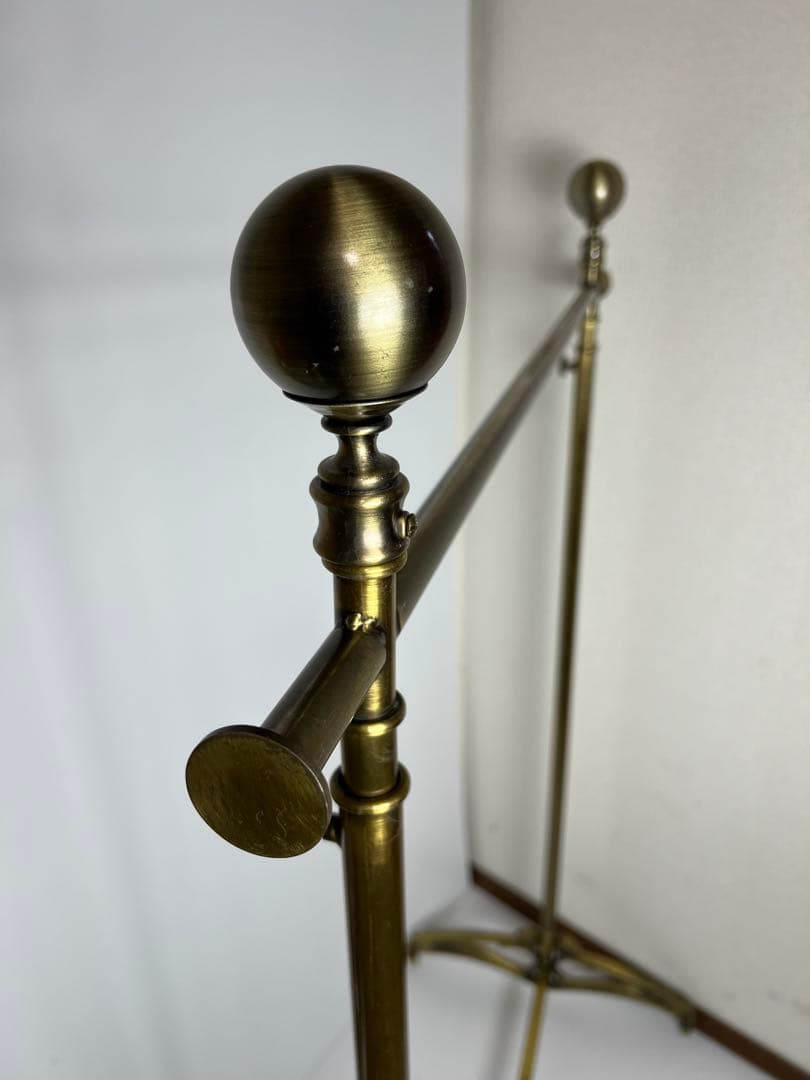 ② アンティーク　ゴールド　ハンガーラック ビンテージ　アイアン　幅90cm