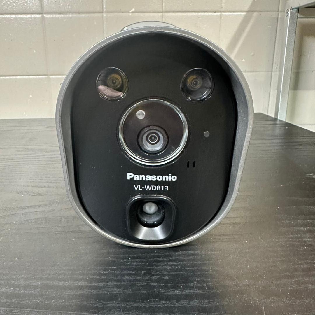 パナソニック センサーライト付屋外ワイヤレスカメラ VL-WD813K