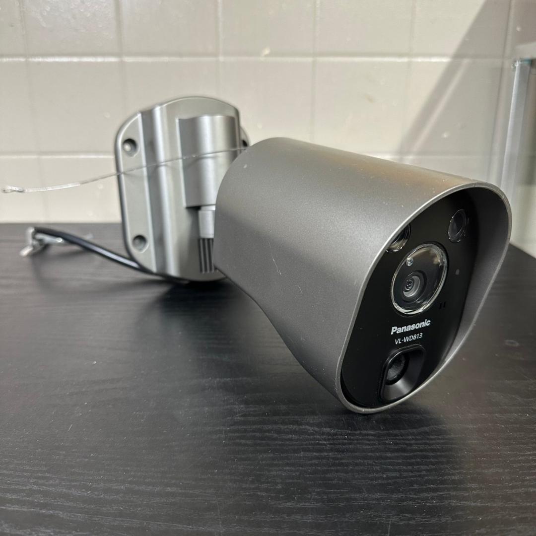 パナソニック センサーライト付屋外ワイヤレスカメラ VL-WD813K